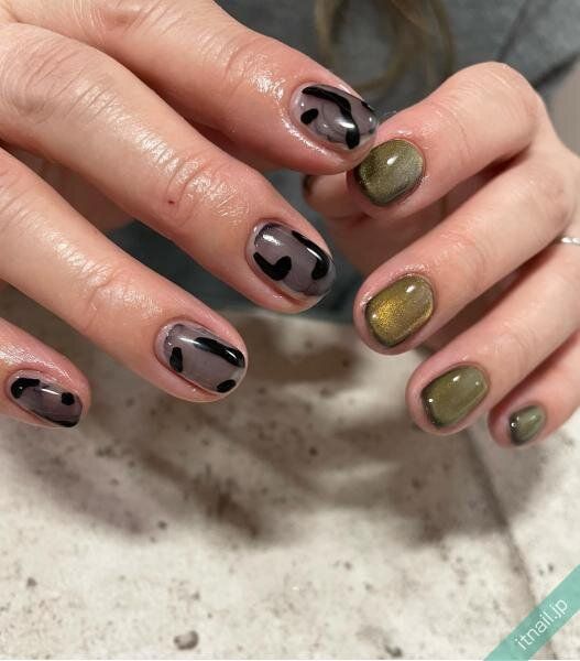 MILKが投稿したネイルデザイン [photoid:I0124253] via Itnail Design (736595)