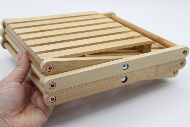 キャンドゥ バンブーラック 折りたたみ時