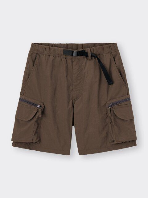 2024夏のGU新作ナイロンカーゴショーツ