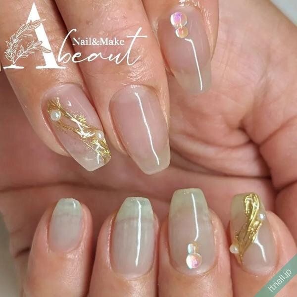 Nail&Make Abeautが投稿したネイルデザイン [photoid:I0129333] via Itnail Design (736647)