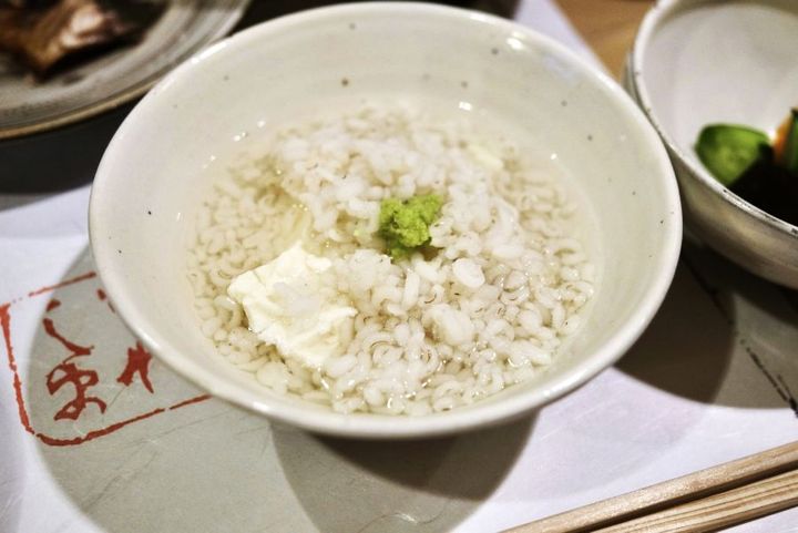 コースの最後に出る「うずみ豆腐」