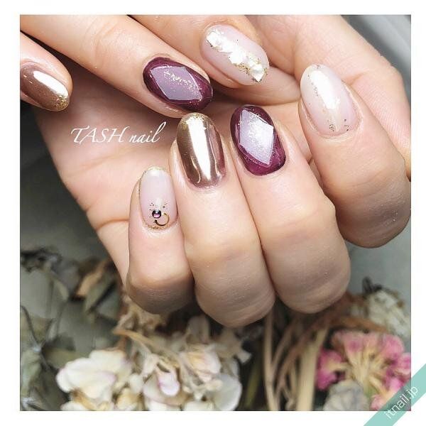 TASHnailが投稿したネイルデザイン [photoid:I0063213] via Itnail Design (736723)