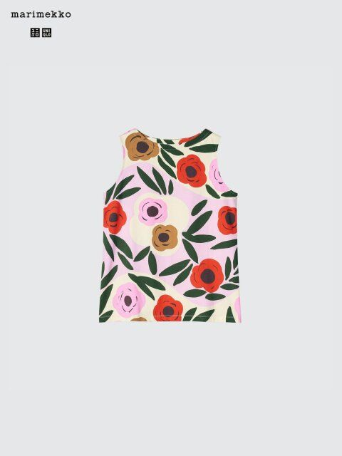 2024夏ユニクロとマリメッココラボの値下げグラフィックTシャツ