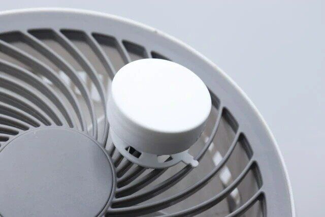 ダイソー 扇風機用芳香剤（ホワイトムスク） 使用例