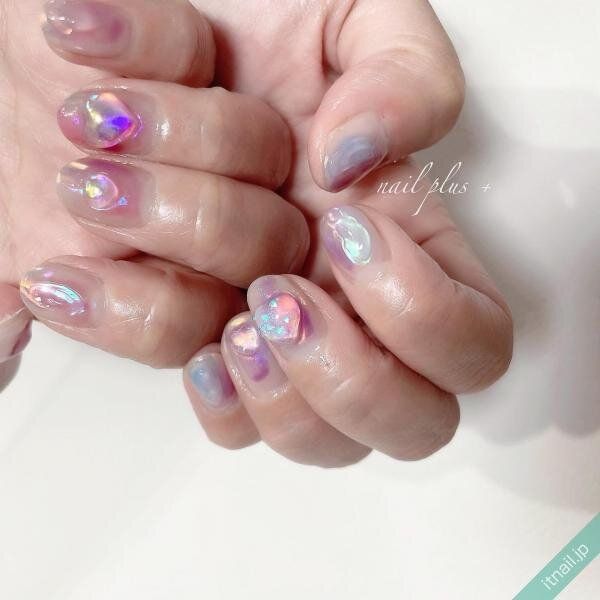 nail PLUS+が投稿したネイルデザイン [photoid:I0102873] via Itnail Design (736579)