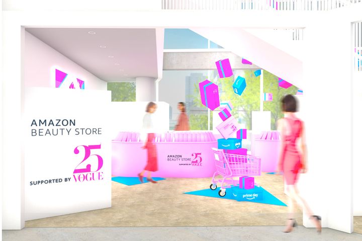 プライムデーで気になったアイテムを実際に試すことができる限定の展示ブース。