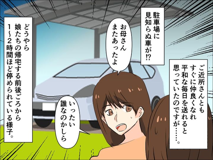 画像2: 念願のマイホームに無断駐車？！