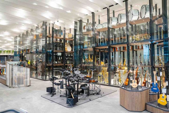 楽器体験コーナー