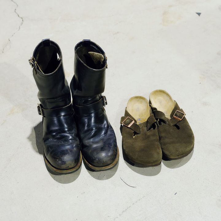 エンジニアブーツ、〈ビルケンシュトック〉のボストン