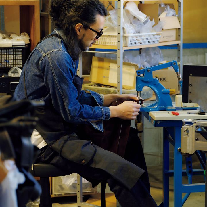 レザー縫製職人・池永太英
