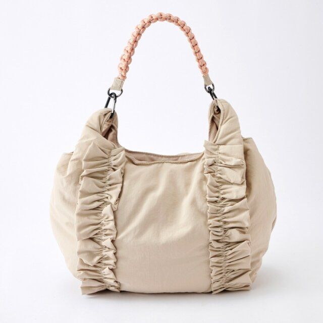 2024夏しまむらのフリル2WAYトートバッグ