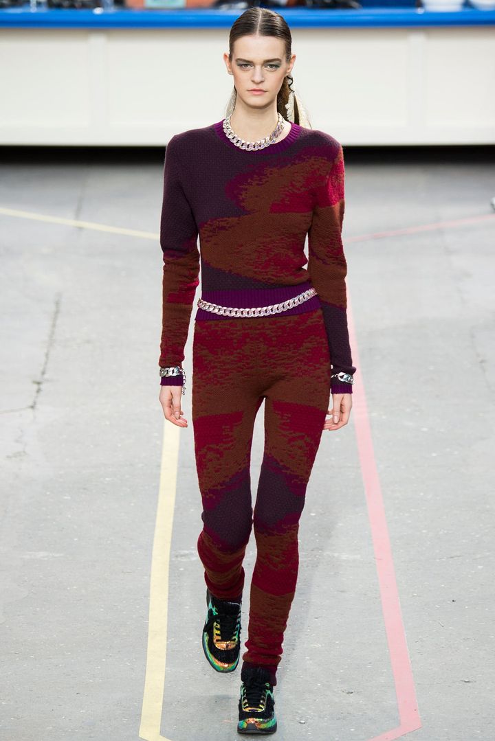 シャネル 2014-15年秋冬コレクションより。