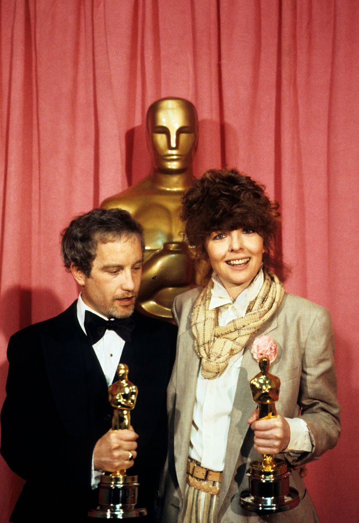 1978年、第50回アカデミー賞授賞式にて。アルマーニのジャケットを纏った女優のダイアン・キートン。 Photo_ Walt Disney Television via Getty Images Photo Archives/Walt Disney Television via Getty Images