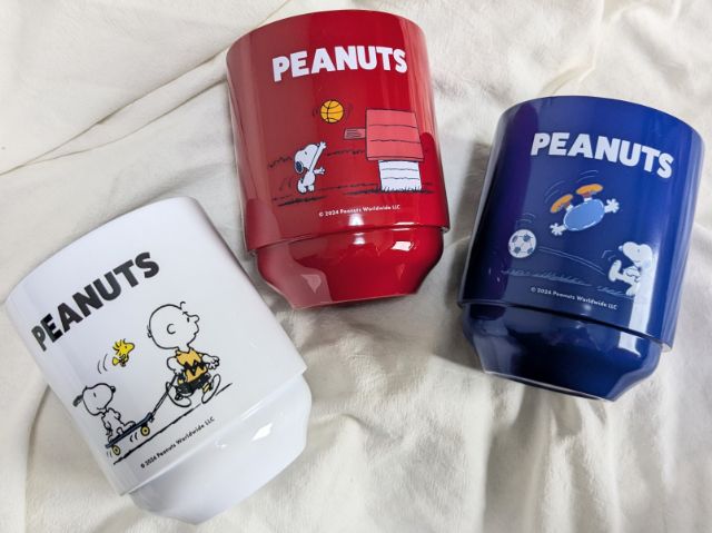 SNOOPY 真空断熱 スタッキングタンブラー