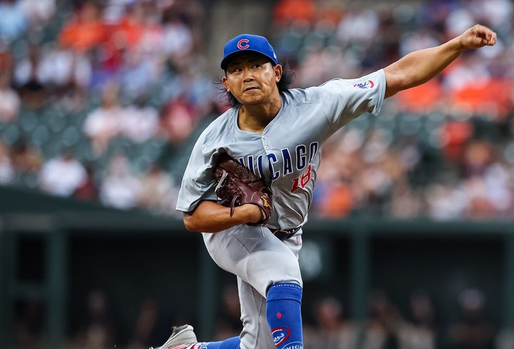 カブスの今永昇太（C）Getty Images