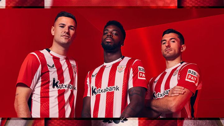 アスレティック・ビルバオ、2024-25ホームユニフォーム発表！100年以上前の「宮殿」を落とし込む