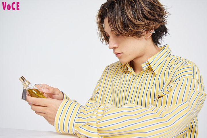 オリジナルラベルを貼ったら世界に１つのフレグランスが完成（GHEEさん）