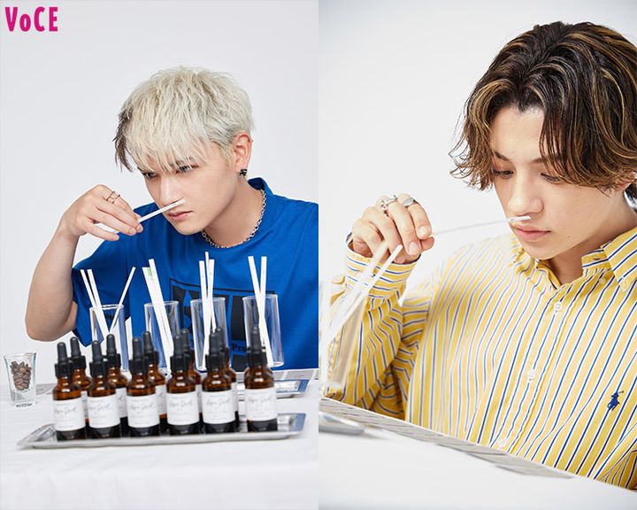 トップ、ミドル、ラストノートをまずは好みに合わせてチョイス