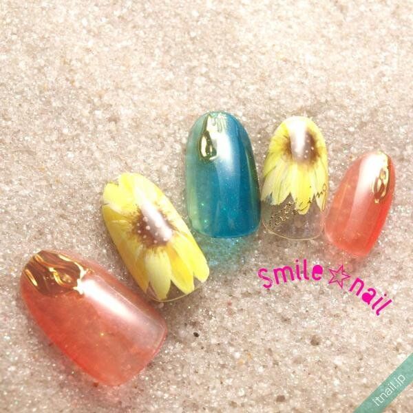 Smile☆nailが投稿したネイルデザイン [photoid:I0102985] via Itnail Design (736844)