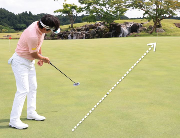 スタート前は「上りのフックライン」を多めに練習！ “パットのタッチ”を養う方法
