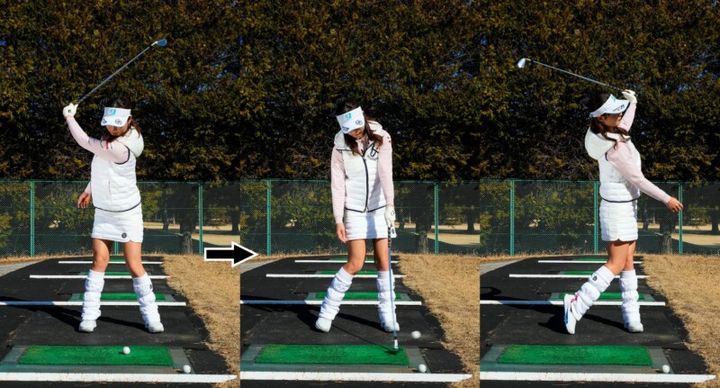 正しいハンドファーストが身につく！「9番アイアンの片手打ち」とは？