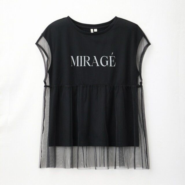 2024しまむらHK WORKS LONDONチュールロゴTシャツ