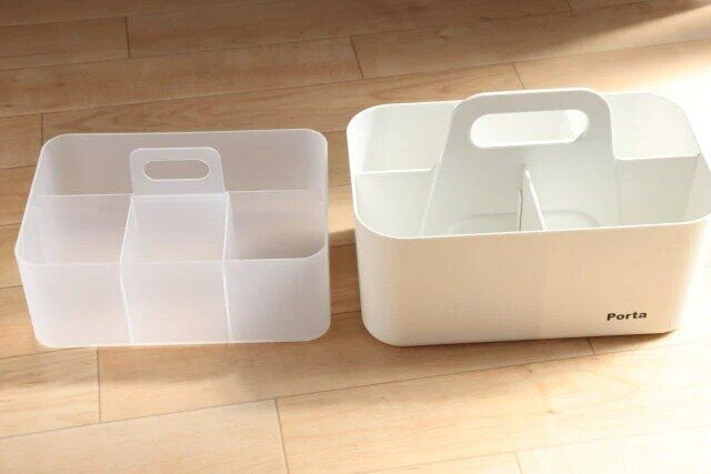 ダイソー 積み重ね収納ボックス（取っ手付） Portaの収納ボックス
