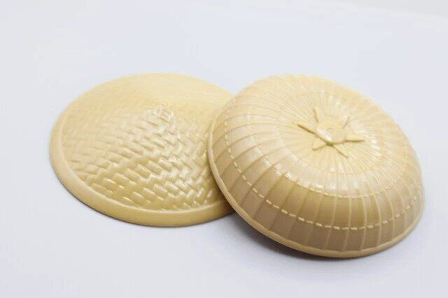 セリア ドール用 笠・三度笠