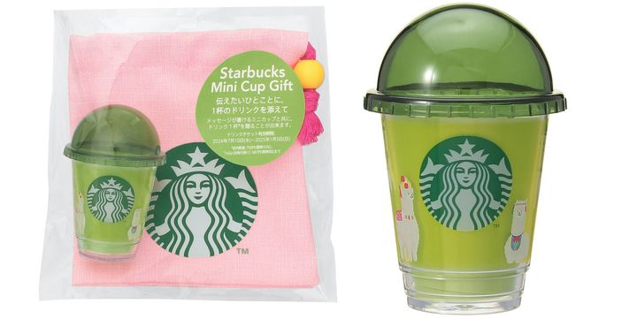 「スターバックスミニカップギフトアルパカ」1150円【ドリンク引き換え有効期間】2024年7月10日（水）〜2025年1月5日（日） 【ドリンク交換チケット】 700円（店内利用）、687円（持ち帰り）までのドリンクと交換可能