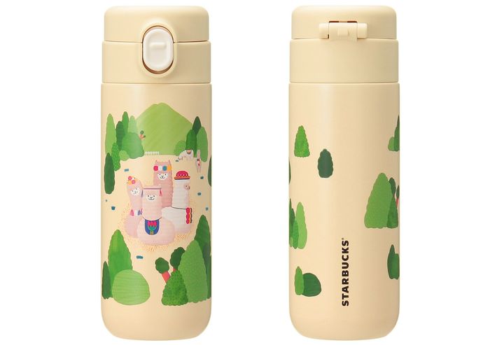 「ステンレスボトルアルパカ」381ml 4250円