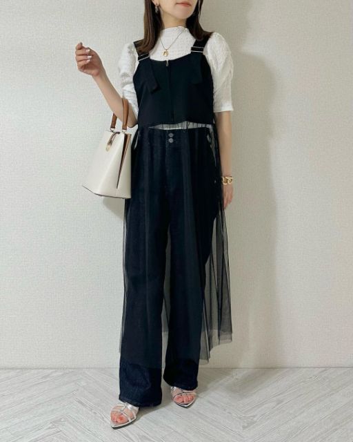 TS*シアーキリカエOPを着たコーデ