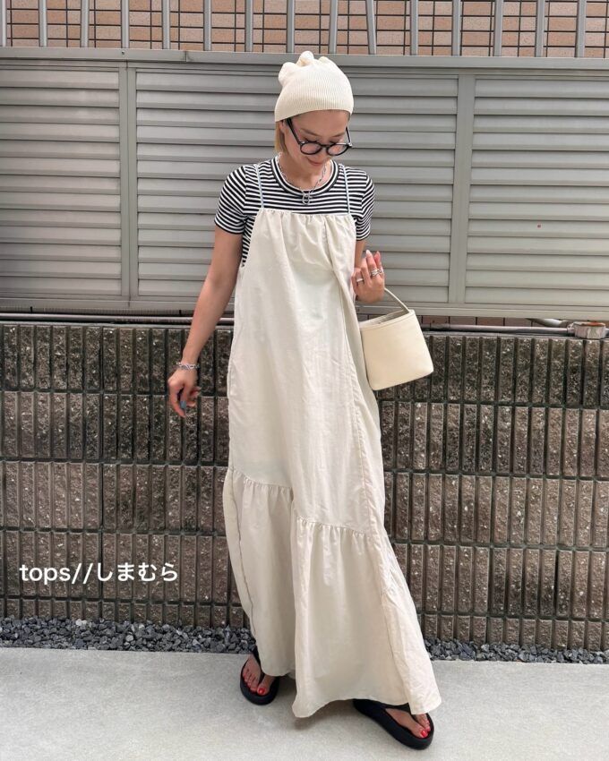 しまむら「切替ワンピース」