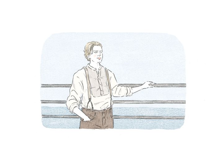 レオナルド・ディカプリオが映画『タイタニック』で着ていた「バンドカラーシャツ」【お洒落さんのためのファッション用語辞典 vol.80】