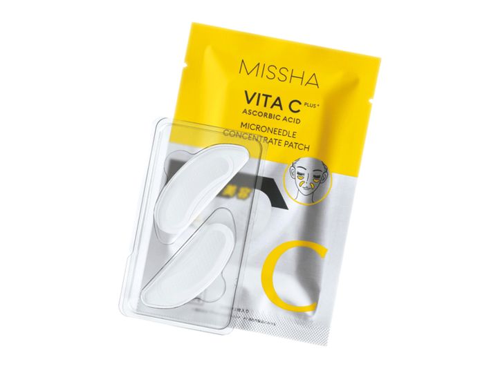 ビタシープラス マイクロニードル コンセントレートパッチ 3パウチ入り ¥2,640（ミシャ ジャパン・限定発売） 