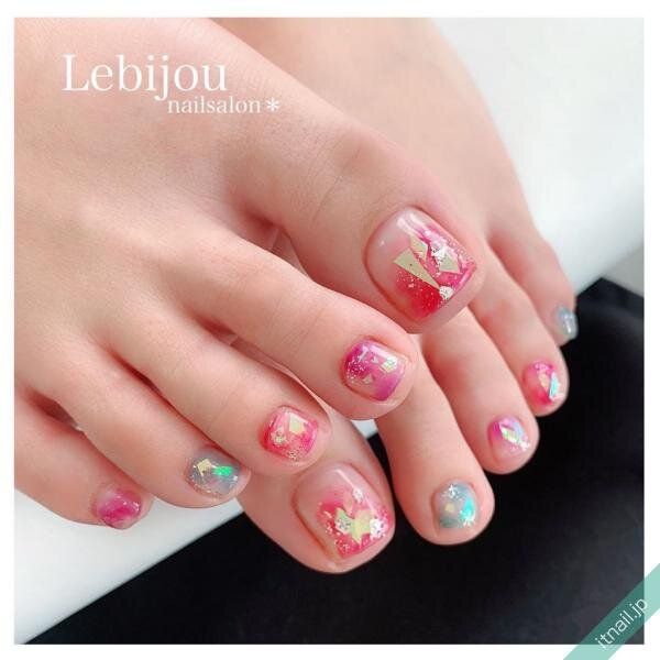 Le bijouが投稿したネイルデザイン [photoid:I0068541] via Itnail Design (736904)