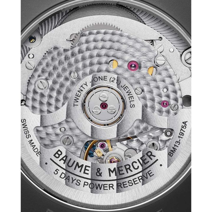 〈ボーム&メルシエ〉クリフトン ボーマティック ブルーダイヤル