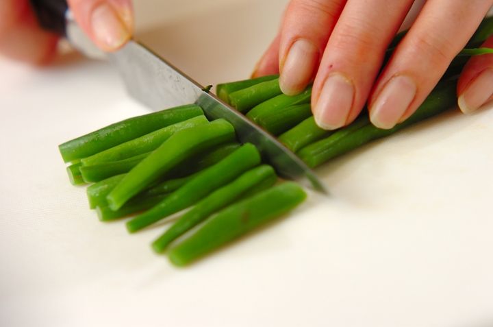 アジのムニエル 夏みかんソースの作り方1