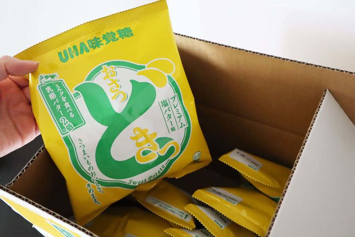 UHA おさつどきっ プレミアム塩バター味