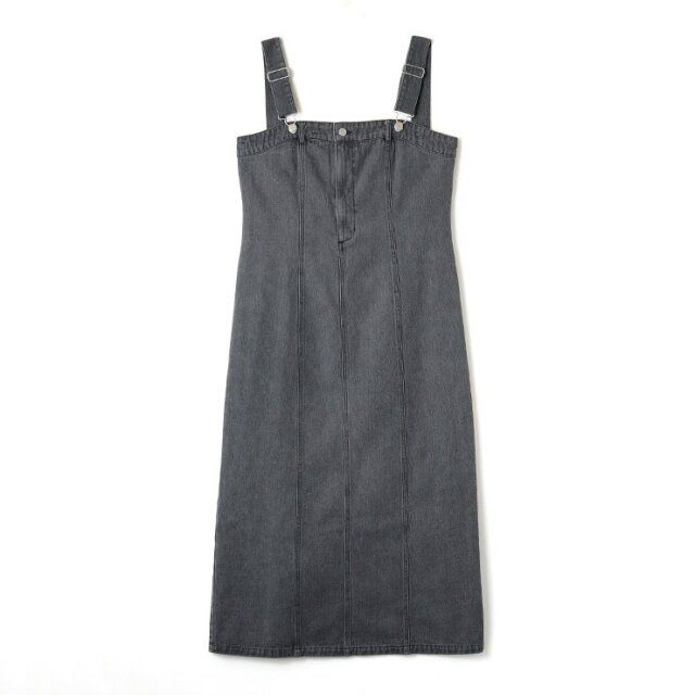 しまむらのデニムジャンパースカート