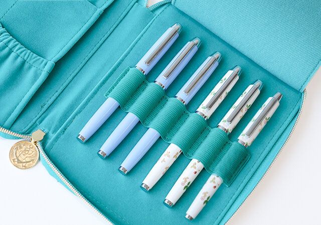 魅せペンケース 万年筆 収納例