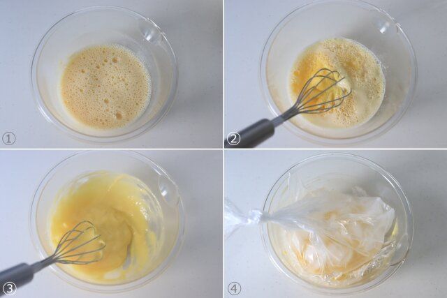 カスタードクリーム作り 手順