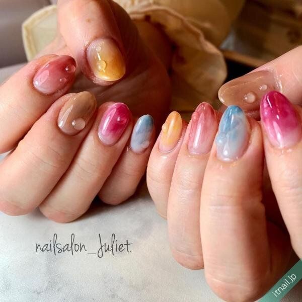 JULIETが投稿したネイルデザイン [photoid:I0129669] via Itnail Design (736994)