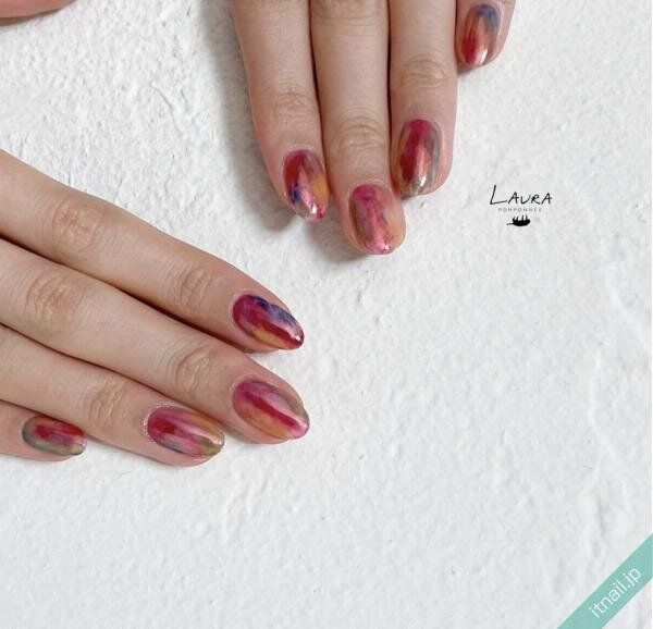 LAURA POMPONNEEが投稿したネイルデザイン [photoid:I0125844] via Itnail Design (736993)