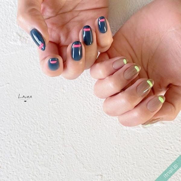 LAURA POMPONNEEが投稿したネイルデザイン [photoid:I0128960] via Itnail Design (736988)