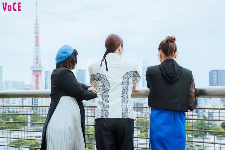 愛月ひかるさん、珠城りょうさん、天真みちるさん