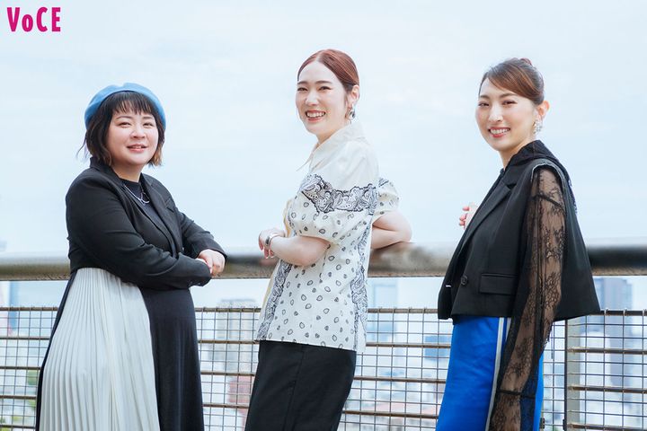 愛月ひかるさん、珠城りょうさん、天真みちるさん