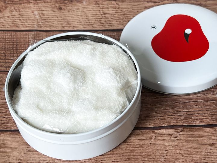 「雪中果」の缶の中の粉