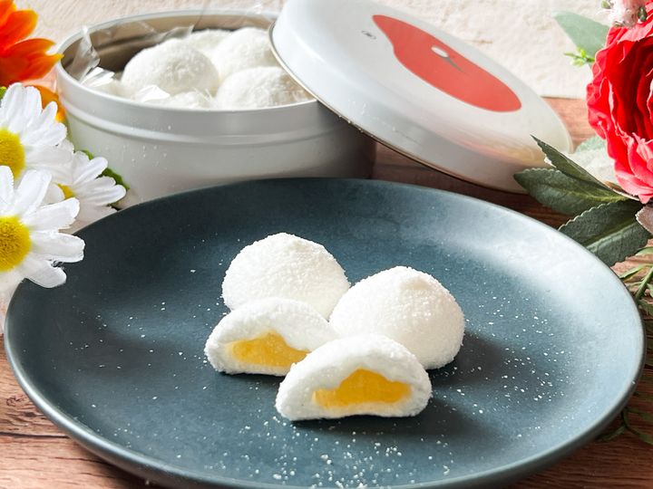 テーブルに並んだ「雪中果」