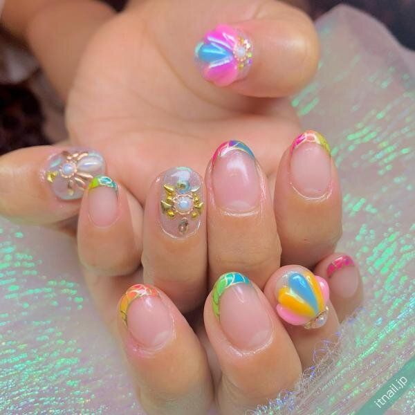 小町ビューティーラボが投稿したネイルデザイン [photoid:I0115693] via Itnail Design (736996)
