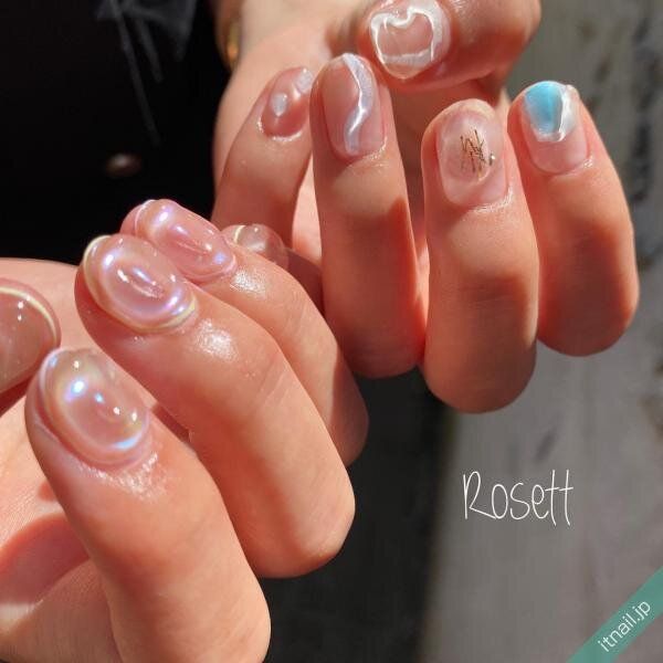 Rosett BY broocHが投稿したネイルデザイン [photoid:I0085910] via Itnail Design (737008)
